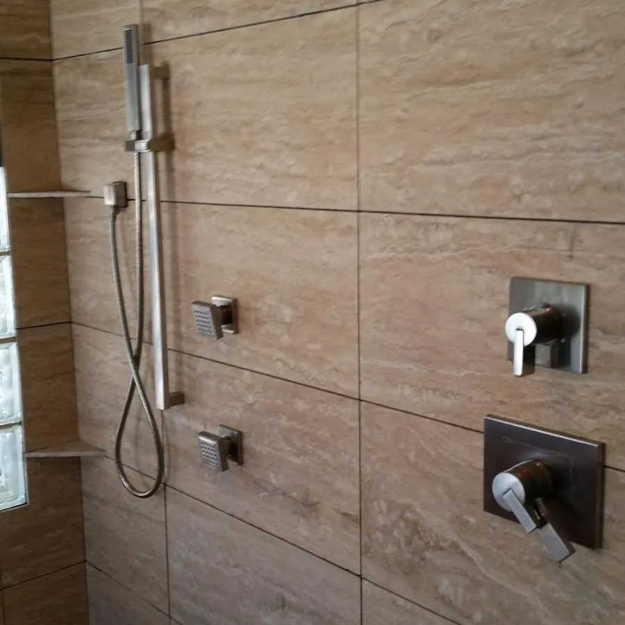 Shower fixture installation for Water Heater Installation in Roma